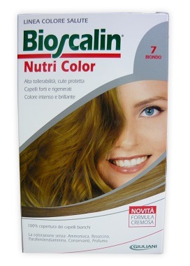 BIOSCALIN NUTRI COLOR 7 BIONDO SINCROB 124 ML - Farmaciapacini.it