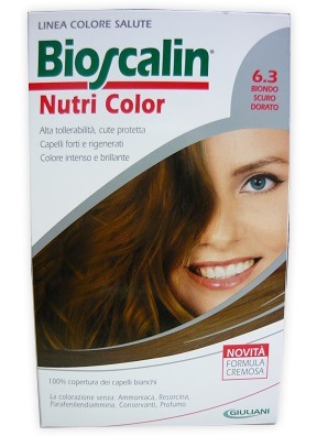 BIOSCALIN NUTRI COLOR 6,3 BIONDO SCURO DORATO SINCROB 124 ML - Farmaciapacini.it