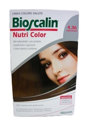 BIOSCALIN NUTRI COLOR 4,36 CIOCCOLATO SINCROB 124 ML - Farmaciapacini.it