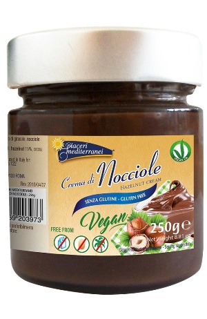 PIACERI MEDITERRANEI CREMA NOCCIOLA 250 G - Farmaciapacini.it