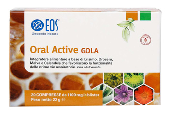 EOS ORAL ACTIVE GOLA 20 COMPRESSE - Farmaciapacini.it