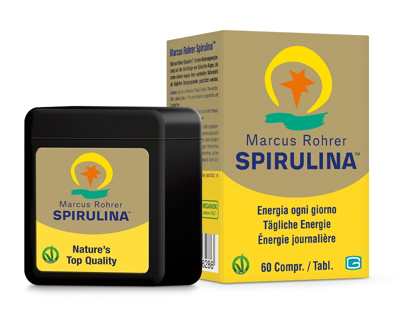 SPIRULINA MARCUS ROHRER TASCABILE 60 COMPRESSE - Farmaciapacini.it