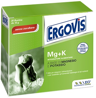 ERGOVIS MG+K SENZA ZUCCHERO 20 BUSTINE 5 G - Farmaciapacini.it