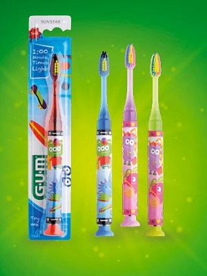 GUM LIGHT UP SPAZZOLINO  7-9 ANNI - Farmaciapacini.it