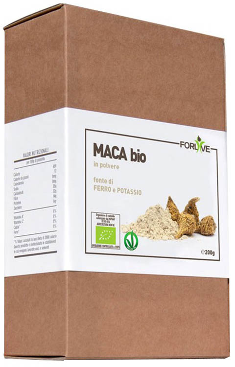 MACA IN POLVERE BIO 200 G - Farmaciapacini.it