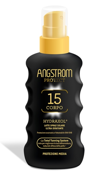 ANGSTROM PROTECT HYDRAXOL LATTE SPRAY SOLARE PROTEZIONE 15 175 ML - Farmaciapacini.it