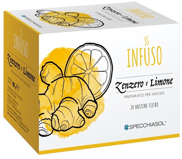 INFUSO TISANA ZENZERO + LIMONE 20 FILTRI - Farmaciapacini.it