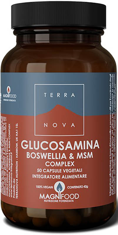 TERRANOVA COMPLESSO DI GLUCOSAMINA BOSWELLIA E MSM 50 CAPSULE - Farmaciapacini.it
