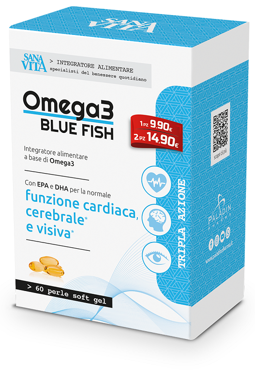 SANAVITA BLUE FISH 60 CAPSULE - Farmaciapacini.it
