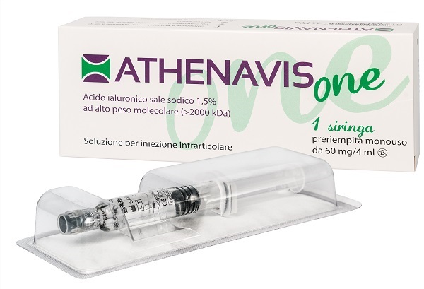 SIRINGA INTRA-ARTICOLARE ATHENAVIS ONE ACIDO IALURONICO 1,5% 4 ML - Farmaciapacini.it