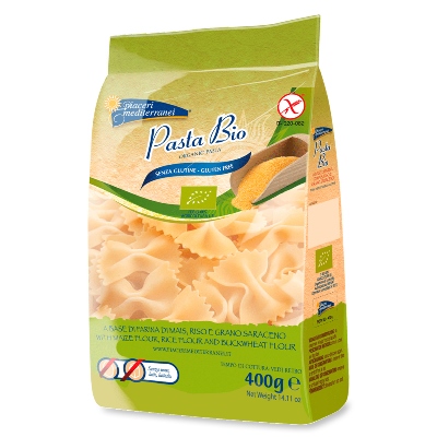 PIACERI MEDITERRANEI FARFALLE BIO 400 G - Farmaciapacini.it