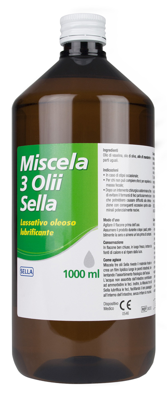 MISCELA 3 OLI LASSATIVO MD SELLA 1 L - Farmaciapacini.it