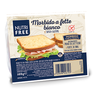 NUTRIFREE MORBIDO A FETTE BIANCO 165 G - Farmaciapacini.it