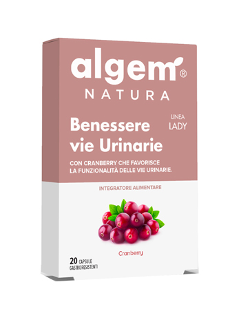 ALGEM LADY BENESSERE VIE URINARIE 20 CAPSULE 710 MG - Farmaciapacini.it