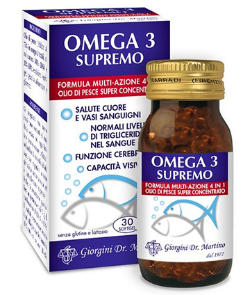 OMEGA 3 SUPREMO 30 SOFTGEL - Farmaciapacini.it