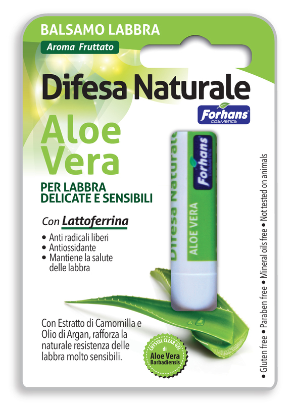 FORHANS BALSAMO LABBRA DIFESA NATURALE ALOE VERA - Farmaciapacini.it