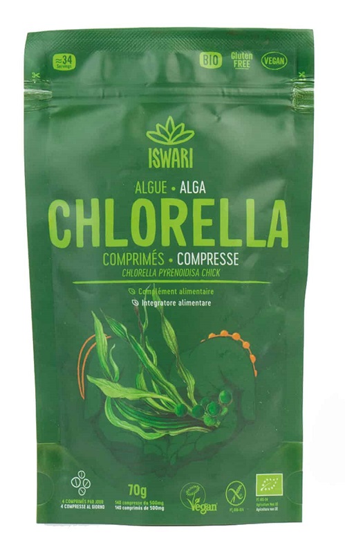 TAVOLETTE DI CLORELLA BIO 70 G - Farmaciapacini.it