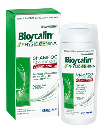 BIOSCALIN PHYSIOGENINA SHAMPOO FORTIFICANTE VOLUMIZZANTE 200 ML - Farmaciapacini.it