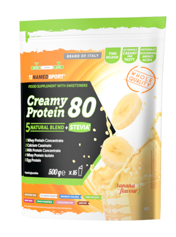 CREAMY PROTEIN 80 BANANA 500 G - Farmaciapacini.it