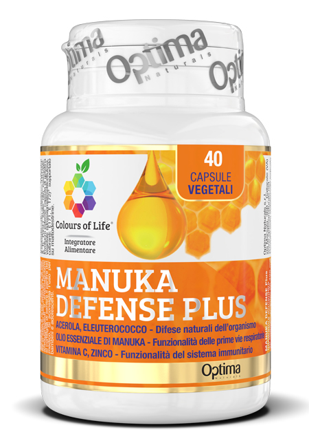 COLOURS OF LIFE MANUKA DEFENSE PLUS 40 CAPSULE VEGETALI 495 MG - Farmaciapacini.it
