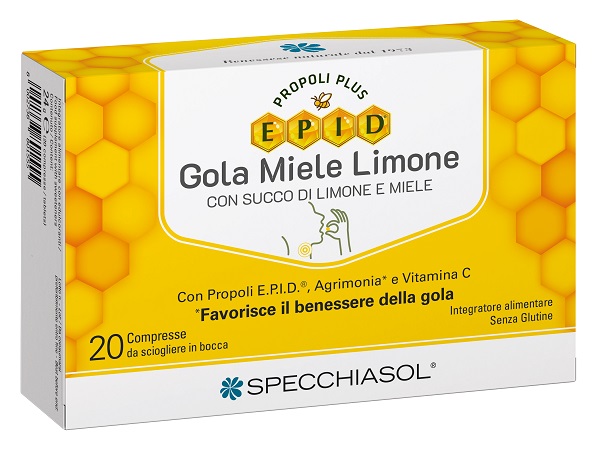 EPID GOLA MIELE LIMONE 20 COMPRESSE - Farmaciapacini.it