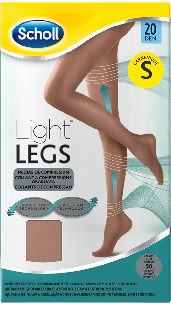 SCHOLL LIGHTLEGS 20 DENARI TAGLIA S COLORE NUDE 1 PAIO - Farmaciapacini.it
