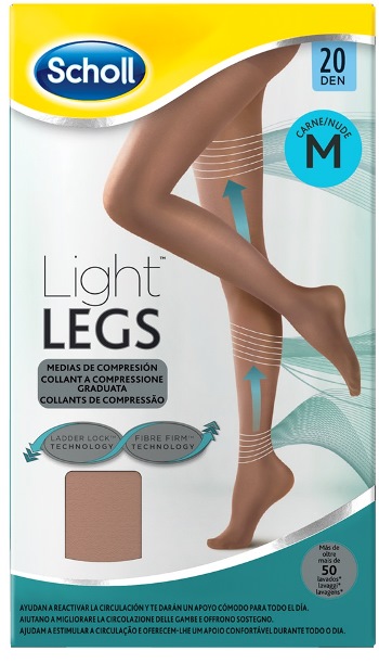 SCHOLL LIGHTLEGS 20 DENARI TAGLIA M COLORE NUDE 1 PAIO - Farmaciapacini.it