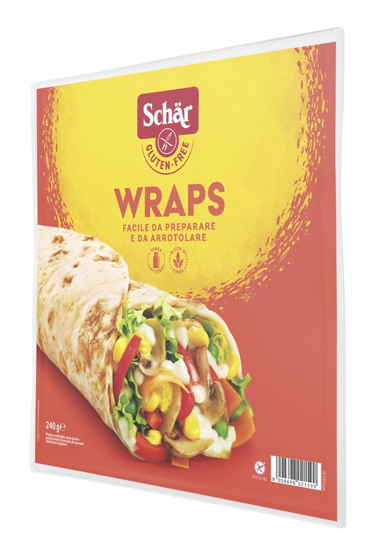 SCHAR WRAPS PIADINA ARROTOLABILE 240 G - Farmaciapacini.it