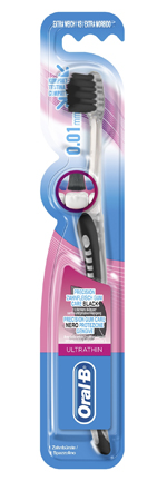 ORALB SPAZZOLINO EXTRA MORBIDO NERO ULTRATHIN - Farmaciapacini.it