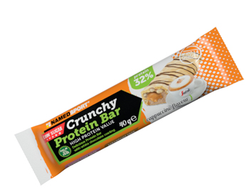 CRUNCHY PROTEINBAR CAPPUCCINO 40 G - Farmaciapacini.it