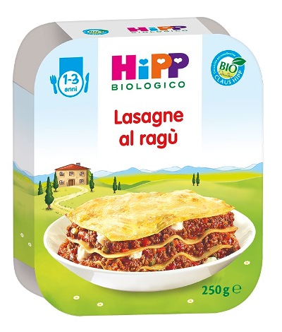 HIPP BIO LASAGNE AL RAGU VASCHETTA 250 G - Farmaciapacini.it