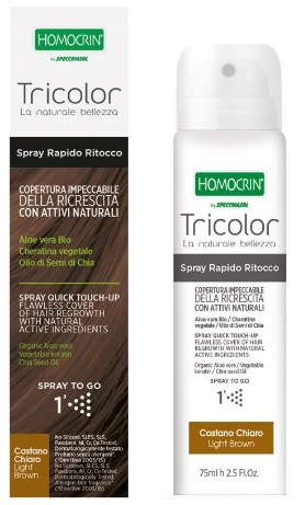 TRICOLOR SPRAY RITOCCO CASTANO CHIARO 75 ML - Farmaciapacini.it