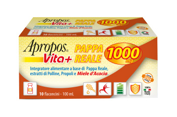 APROPOS VITA+ PAPPA REALE 1000MG 10 FLACONCINI DA 10 ML - Farmaciapacini.it