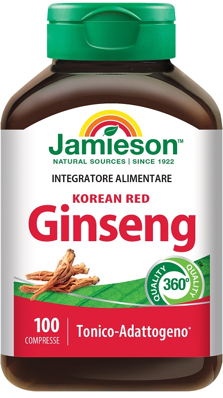 JAMIESON KOREAN GINSENG 100 COMPRESSE - Farmaciapacini.it