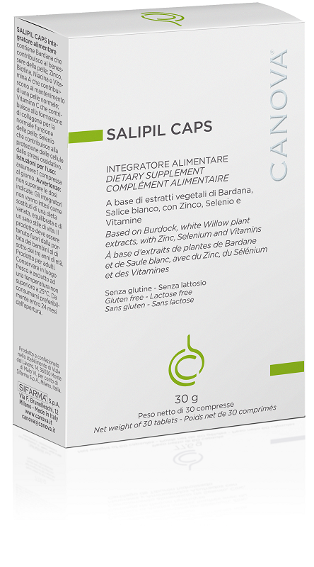 CANOVA SALIPIL CAPS 30 COMPRESSE NUOVA CONFEZIONE - Farmaciapacini.it