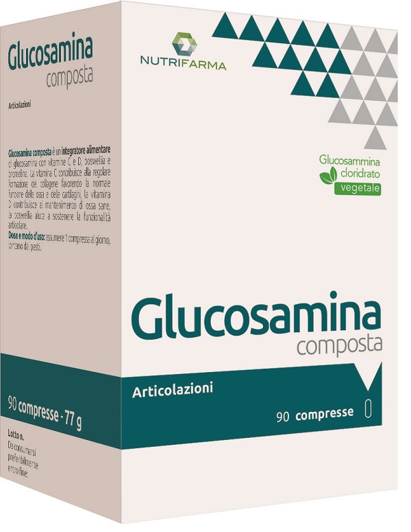 GLUCOSAMINA COMPOSTA VEGETALE 90 COMPRESSE - Farmaciapacini.it