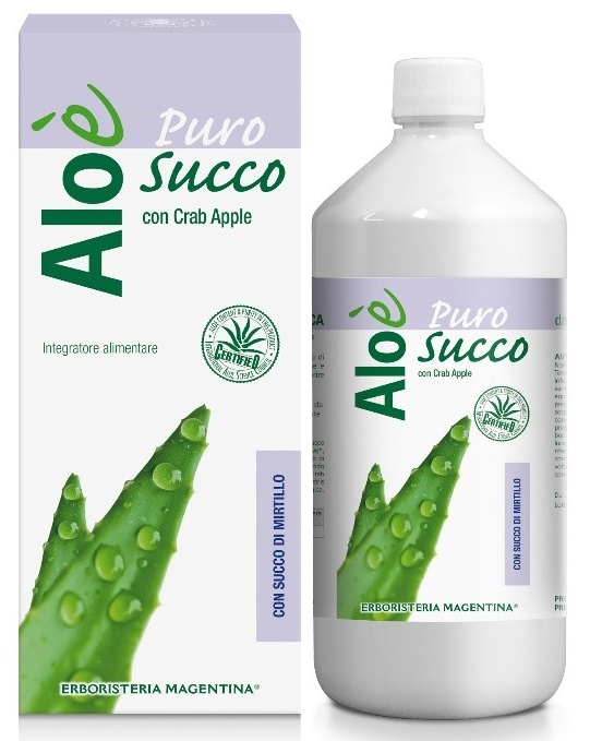 ALOE' ALOE VERA BIO + MIRTILLO 1 LITRO - Farmaciapacini.it