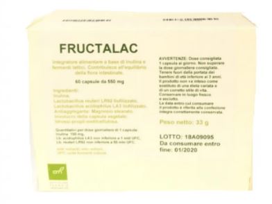 FRUCTALAC 60 CAPSULE - Farmaciapacini.it