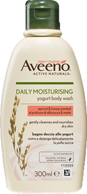 AVEENO BAGNO DOCCIA YOGURT ALBICOCCA & MIELE 300 ML PROMO - Farmaciapacini.it
