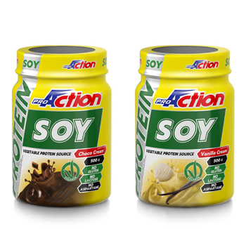 PROACTION SOY PROTEIN CHOCO CREAM 500 G - Farmaciapacini.it