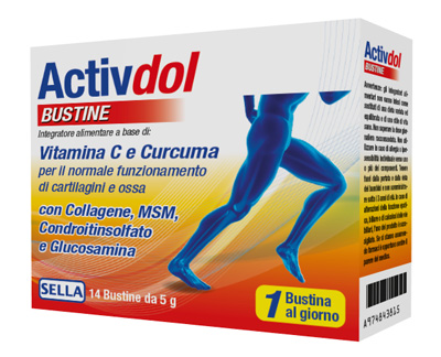 ACTIVDOL CARTILAGINI E ARTICOLAZIONI 14 BUSTINE DA 5 G - Farmaciapacini.it