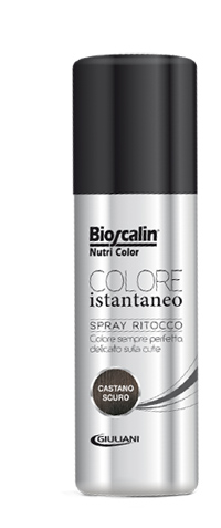 BIOSCALIN NUTRICOLOR SPRAY COLORE ISTANTANEO CASTANO SCURO 75 ML - Farmaciapacini.it
