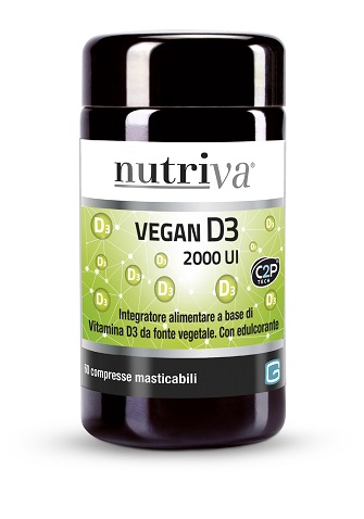 NUTRIVA VEGAN D3 60 COMPRESSE 2000 UI - Farmaciapacini.it
