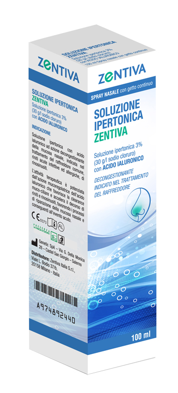 SOLUZIONE IPERTONICA ZENTIVA SPRAY NASALE 100 ML - Farmaciapacini.it