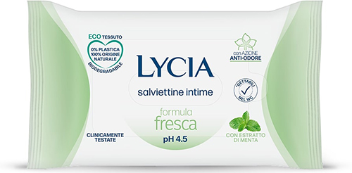 LYCIA SALVIETTINE INTIME FRESH 12 SALVIETTINE - Farmaciapacini.it