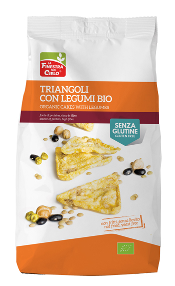 TRIANGOLI CON LEGUMI BIO 100 G - Farmaciapacini.it