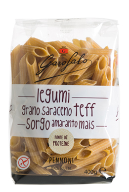 GAROFALO PENNONI PASTA SENZA GLUTINE LEGUMI E CEREALI 400 G - Farmaciapacini.it