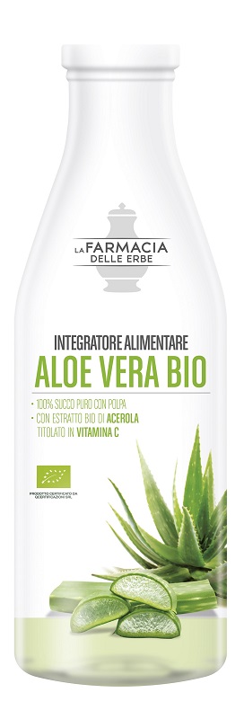 FARMACIA DELLE ERBE ALOE VERA SUCCO PURO BIO 1000 ML - Farmaciapacini.it