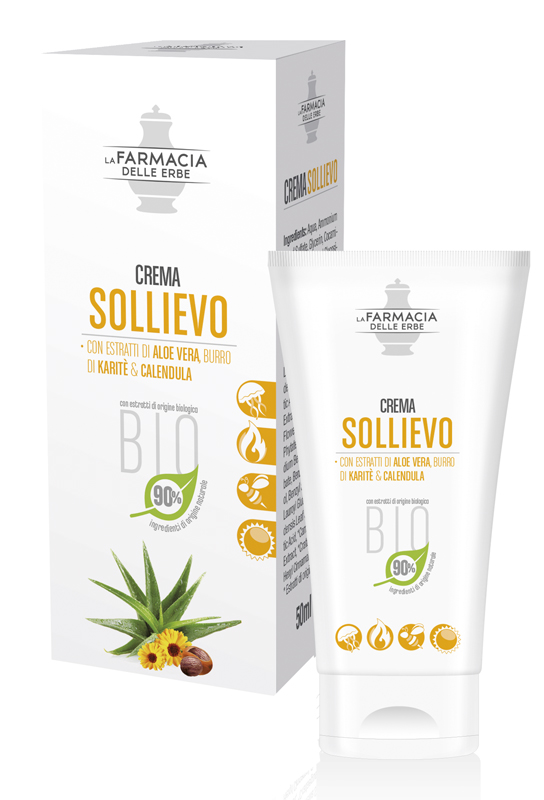 FARMACIA DELLE ERBE CREMA SOLLIEVO ALOE BIO 50 ML - Farmaciapacini.it