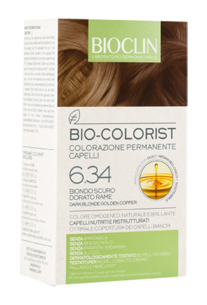 BIOCLIN BIO COLORIST 6,34 BIONDO SCURO DORATO RAME - Farmaciapacini.it
